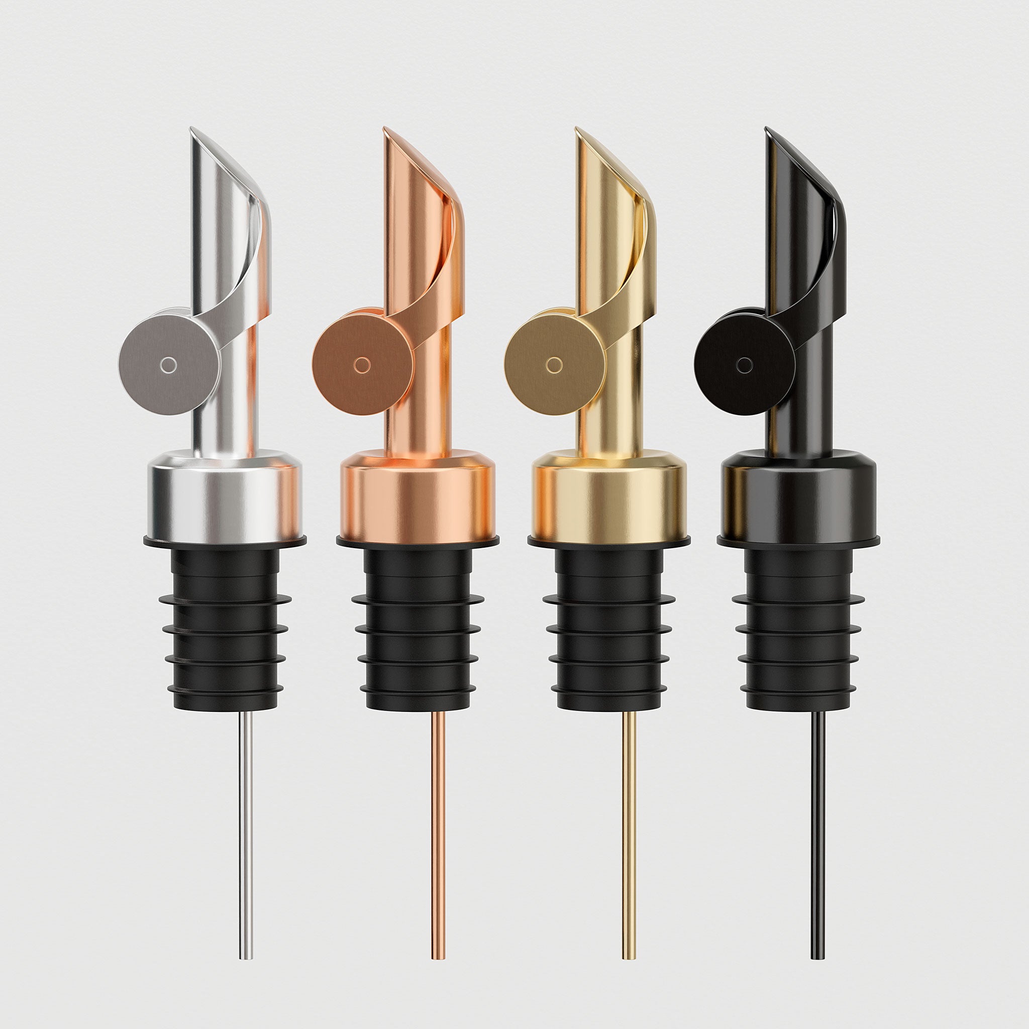Flaschenausgießer Set - 2er Rose Gold - Greymount