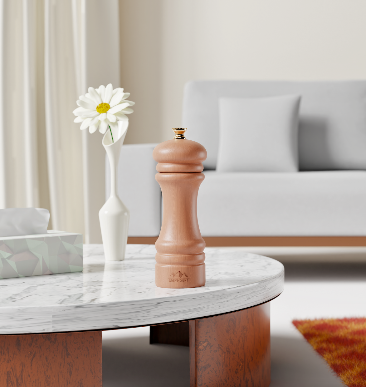 Salz Pfeffer Mühle aus Holz