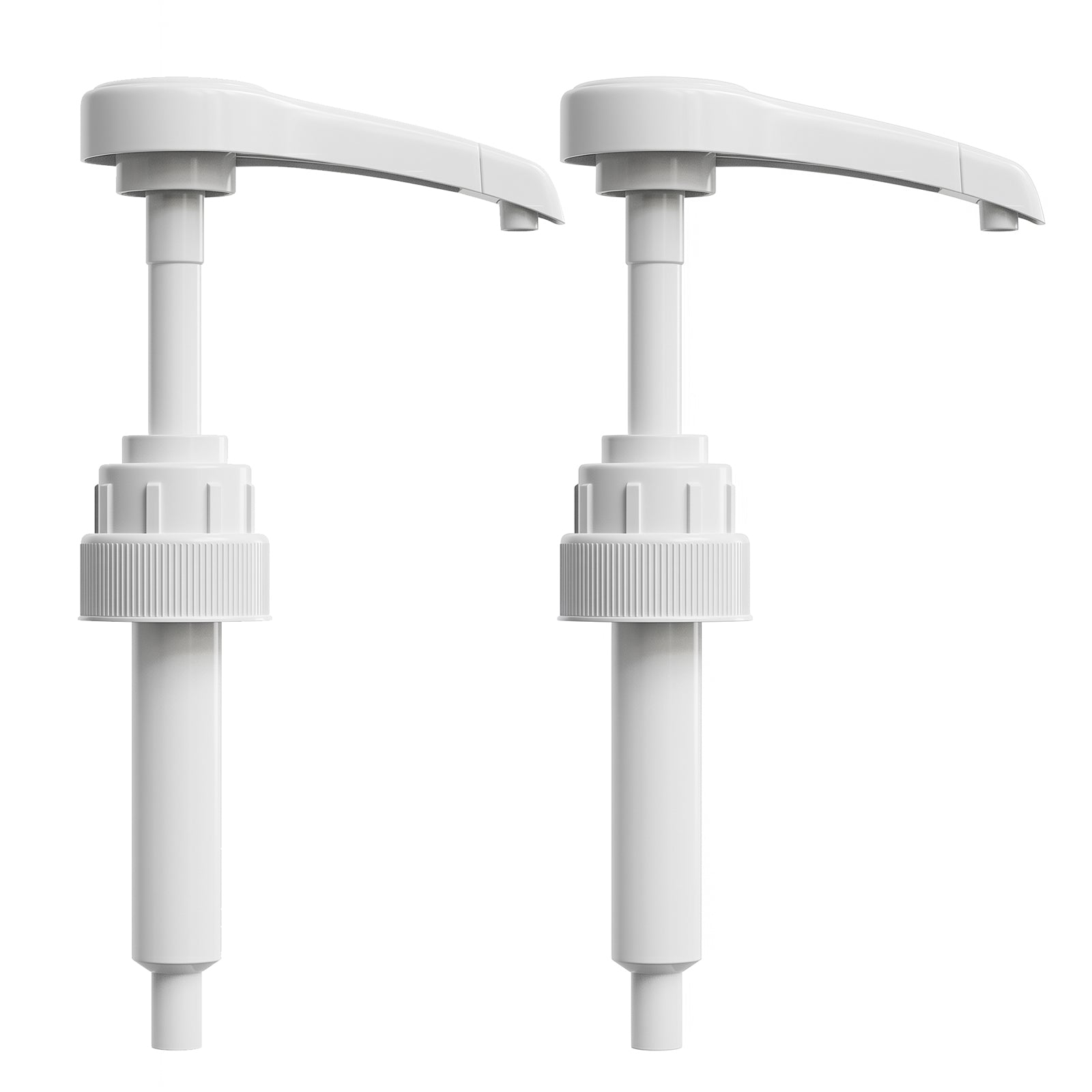 Sirup Spender Pumpen (2er Pack, Weiß)