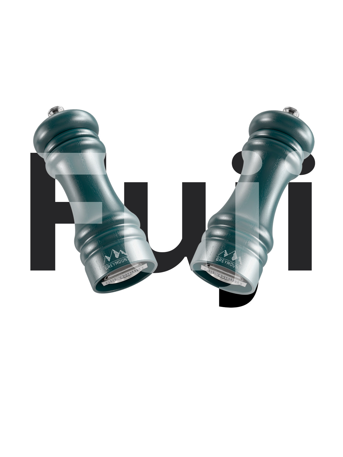 Salz und Pfeffermühle holz grün set