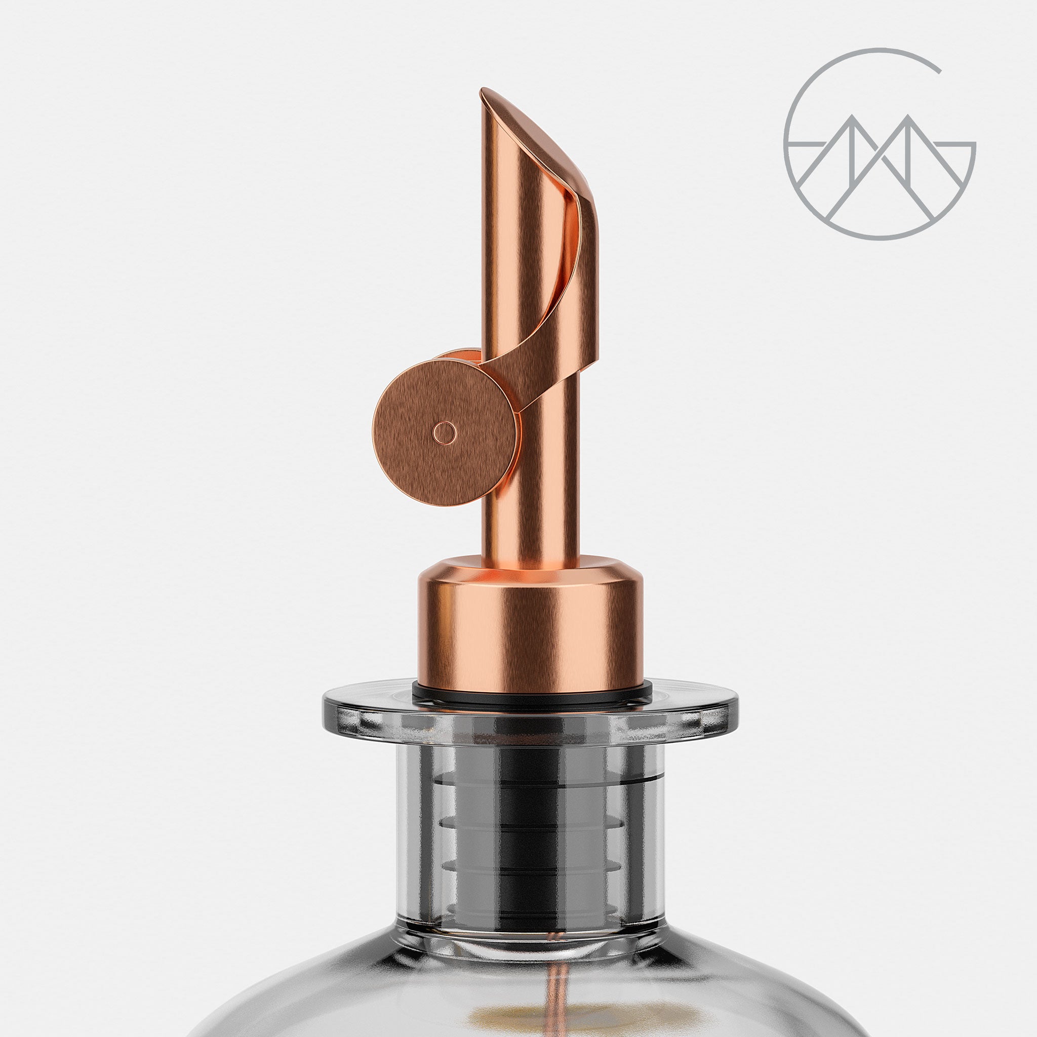 Flaschenausgießer Set - 2er Rose Gold - Greymount