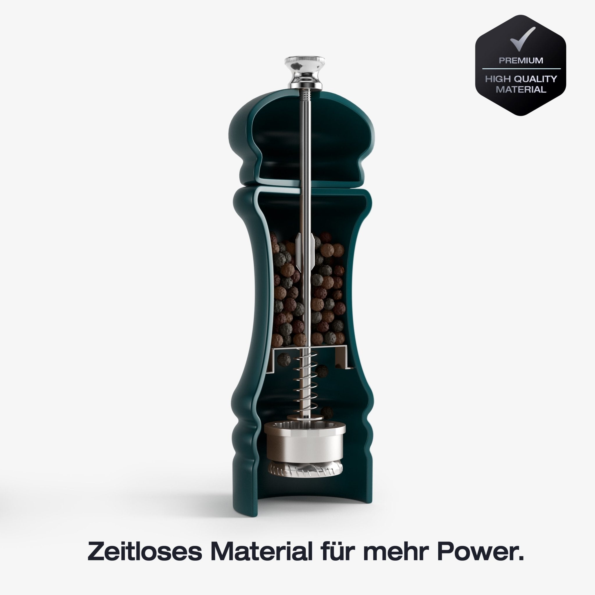 FUJI - Pfeffermühle (Midnight Green, 17 cm) - Greymount