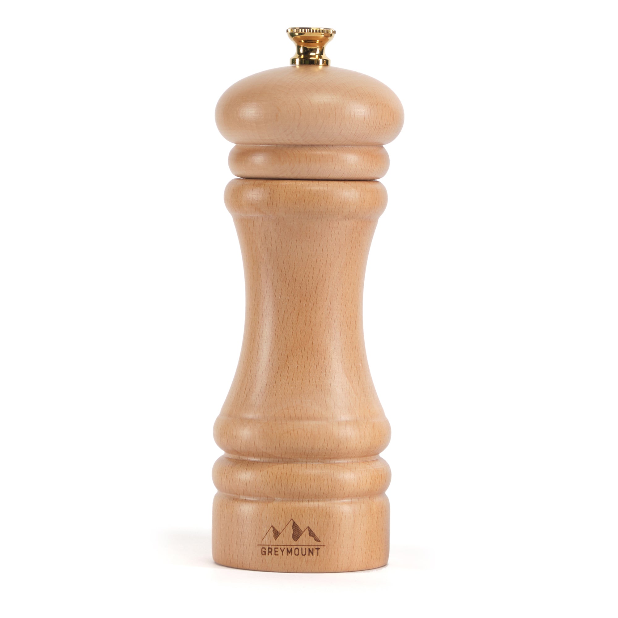 FUJI - Pfeffermühle (Natural Wood, 17 cm) - Greymount
